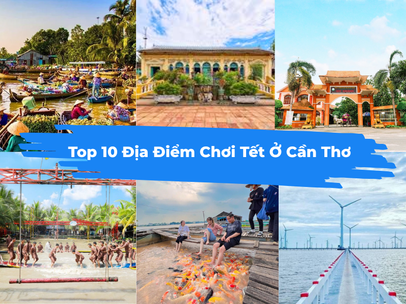 Top 10 Địa Điểm Chơi Tết Ở Cần Thơ – Đậm Chất Miền Tây Sông Nước